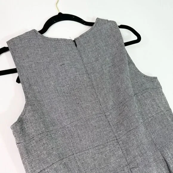 Calvin Klein Suit Womens 10 Black And White Linen Blend Double Breasted NWT - Picture 15 of 16